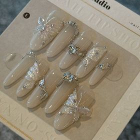 Handmade Wear Armor Fairy Light Luxury Three-dimensional (Option: Prolate Ellipse-S)